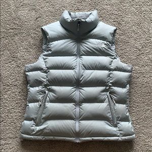 The North Face puffy down vest